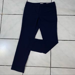 Van Heusen Slim Fit Tapered Leg Stretch Navy Blue Pants